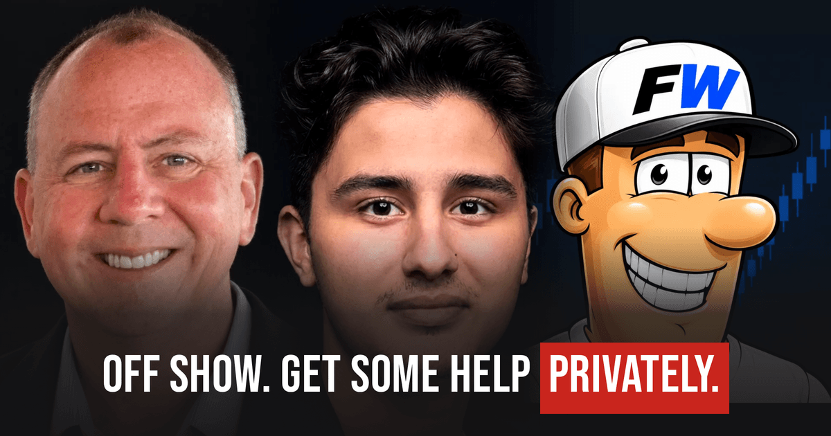 Off show. Get some help privately.