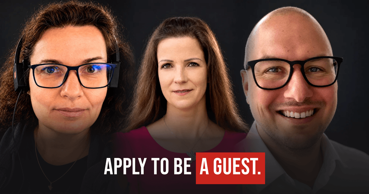 Three past guests of the show